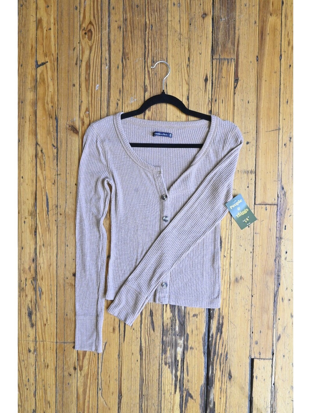 A&F Brown Longsleeve